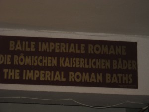 Muzeu ce prezinta baile termale romane din statiunea Baile Herculane, Hotelul Roman (2)