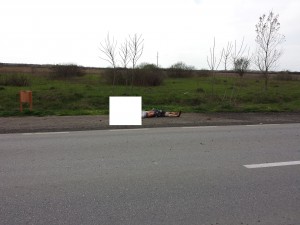 blurr biciclist decapitat accident mortal