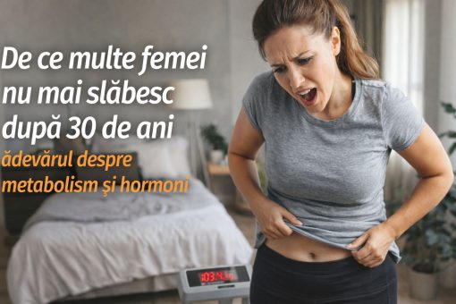 De ce multe femei nu mai slăbesc după 30 de ani, chiar dacă mănâncă mai puțin