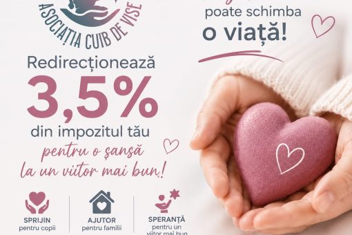 Un gest mic poate schimba o viață!