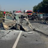 accident DN6 Jena Timiș