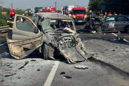 accident DN6 Jena Timiș