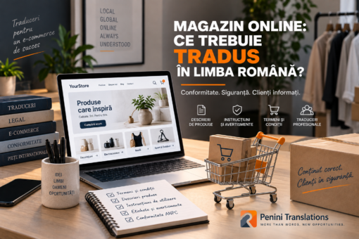 Magazin online: ce informații trebuie traduse în română?